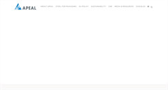 Desktop Screenshot of apeal.org