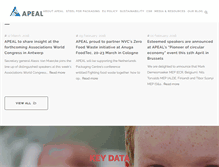 Tablet Screenshot of apeal.org